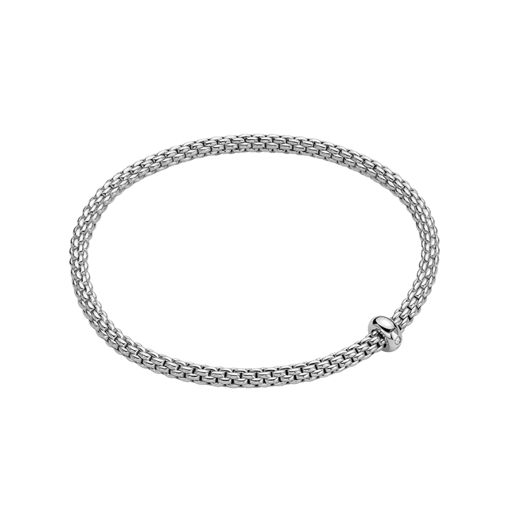 FOPE Prima armband witgoud met diamant - 01M08BX_BB_B_XBX_00M - #1 FOPE Prima armband witgoud met diamant - 01M08BX_BB_B_XBX_00M - #1