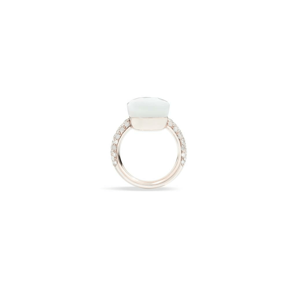 Pomellato Nudo ring witgoud met diamant - PAB4011 O2000 DBXAD - #4 Pomellato Nudo ring witgoud met diamant - PAB4011 O2000 DBXAD - #4
