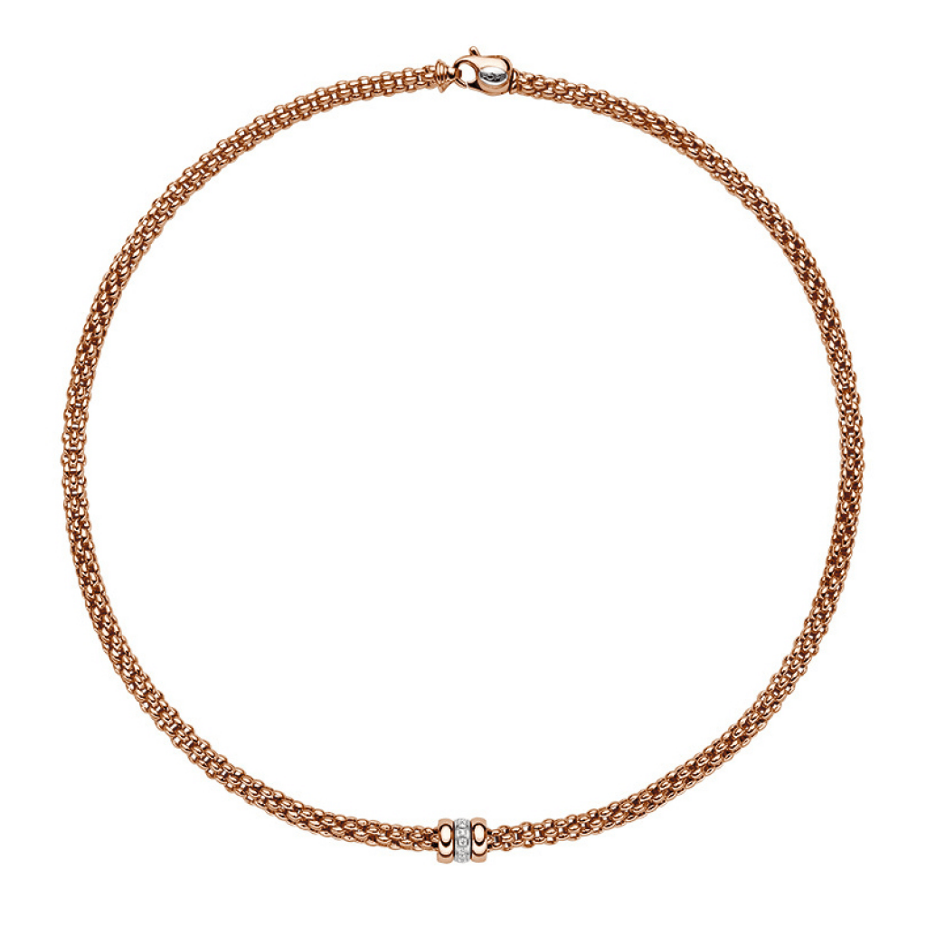 FOPE Solo collier roodgoud - 62106CX_BB_R_RBR_043 - #1 FOPE Solo collier roodgoud - 62106CX_BB_R_RBR_043 - #1
