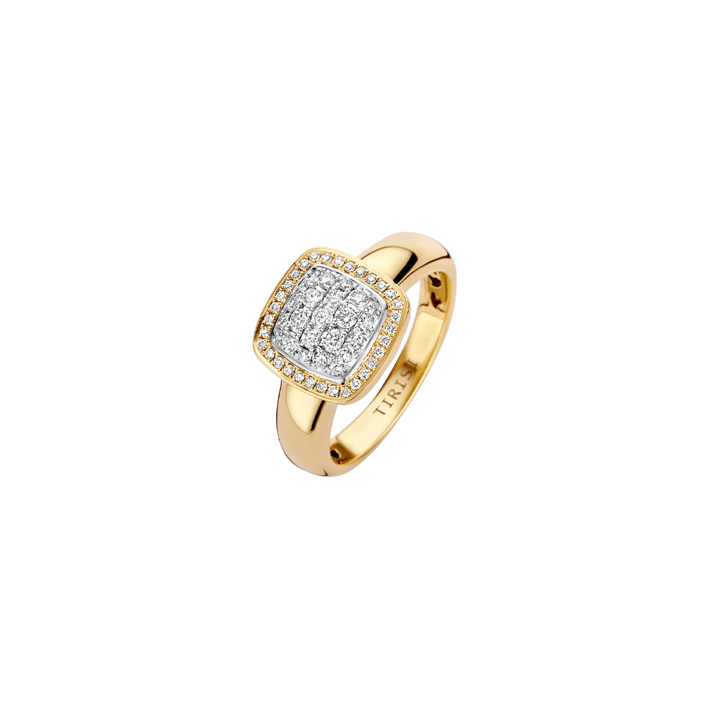 Milano Pave ring - Tirisi Jewelry - TR9762D(2T) Milano Pave ring - Tirisi Jewelry - TR9762D(2T)