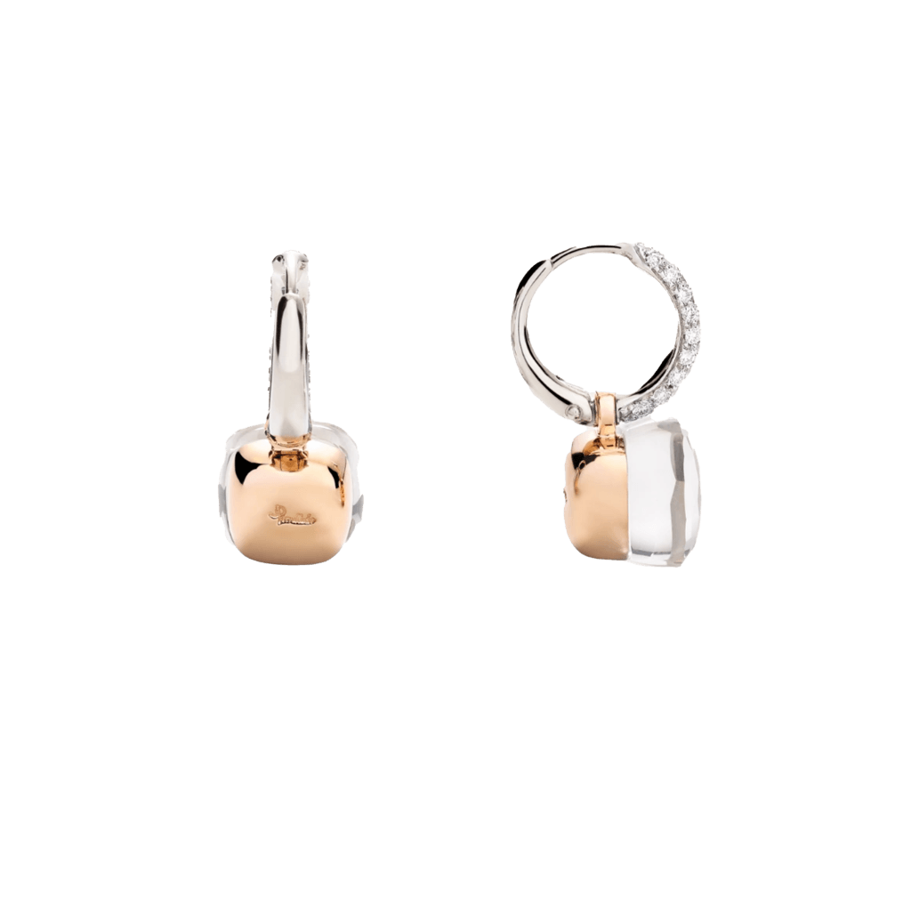Pomellato Nudo Diamonds oorsieraad roodgoud met diamant - POB4010 O6WHR DB0TB - #2 Pomellato Nudo Diamonds oorsieraad roodgoud met diamant - POB4010 O6WHR DB0TB - #2