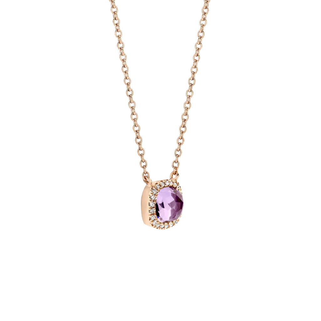 Tirisi Jewelry Milano Sweeties collier roodgoud met diamant - TP9152SAMP - #3 Tirisi Jewelry Milano Sweeties collier roodgoud met diamant - TP9152SAMP - #3