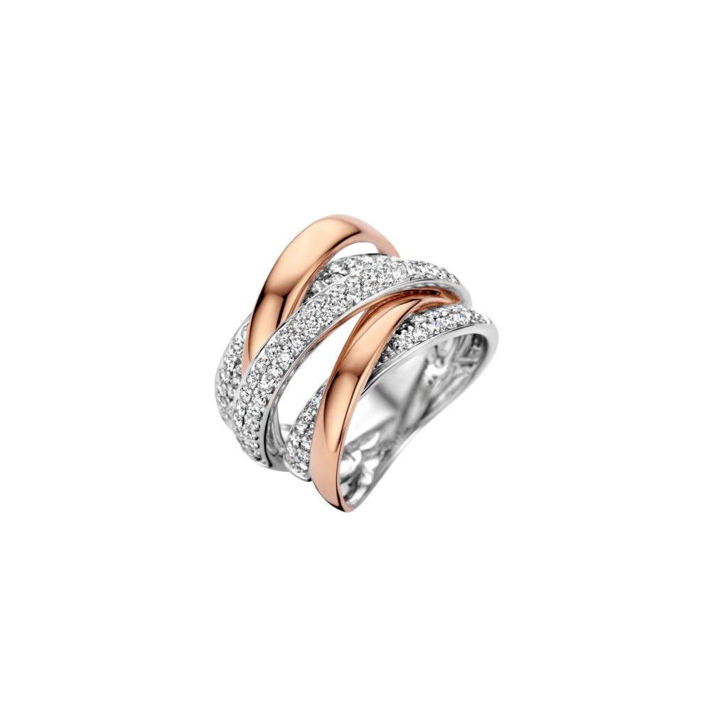 Schaap en Citroen Diamonds ring roodgoud met diamant - #1