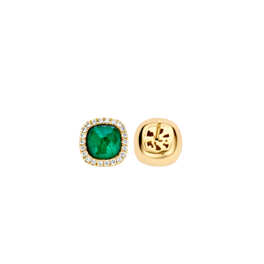 Tirisi Jewelry Milano Sweeties oorsieraad geelgoud met diamant - TE9226EM - #3 Tirisi Jewelry Milano Sweeties oorsieraad geelgoud met diamant - TE9226EM - #3