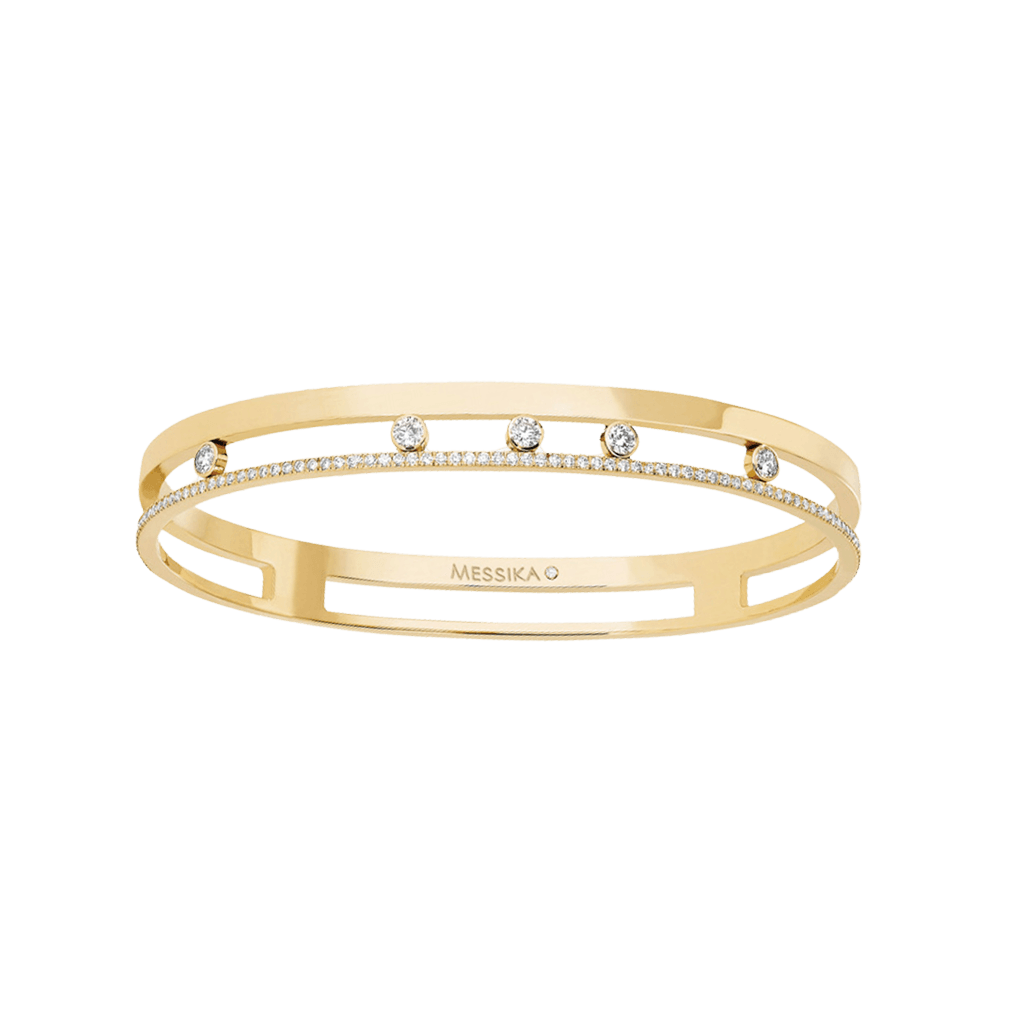 Messika Move Romane armband geelgoud met diamant - 6514-YG - #1 Messika Move Romane armband geelgoud met diamant - 6514-YG - #1