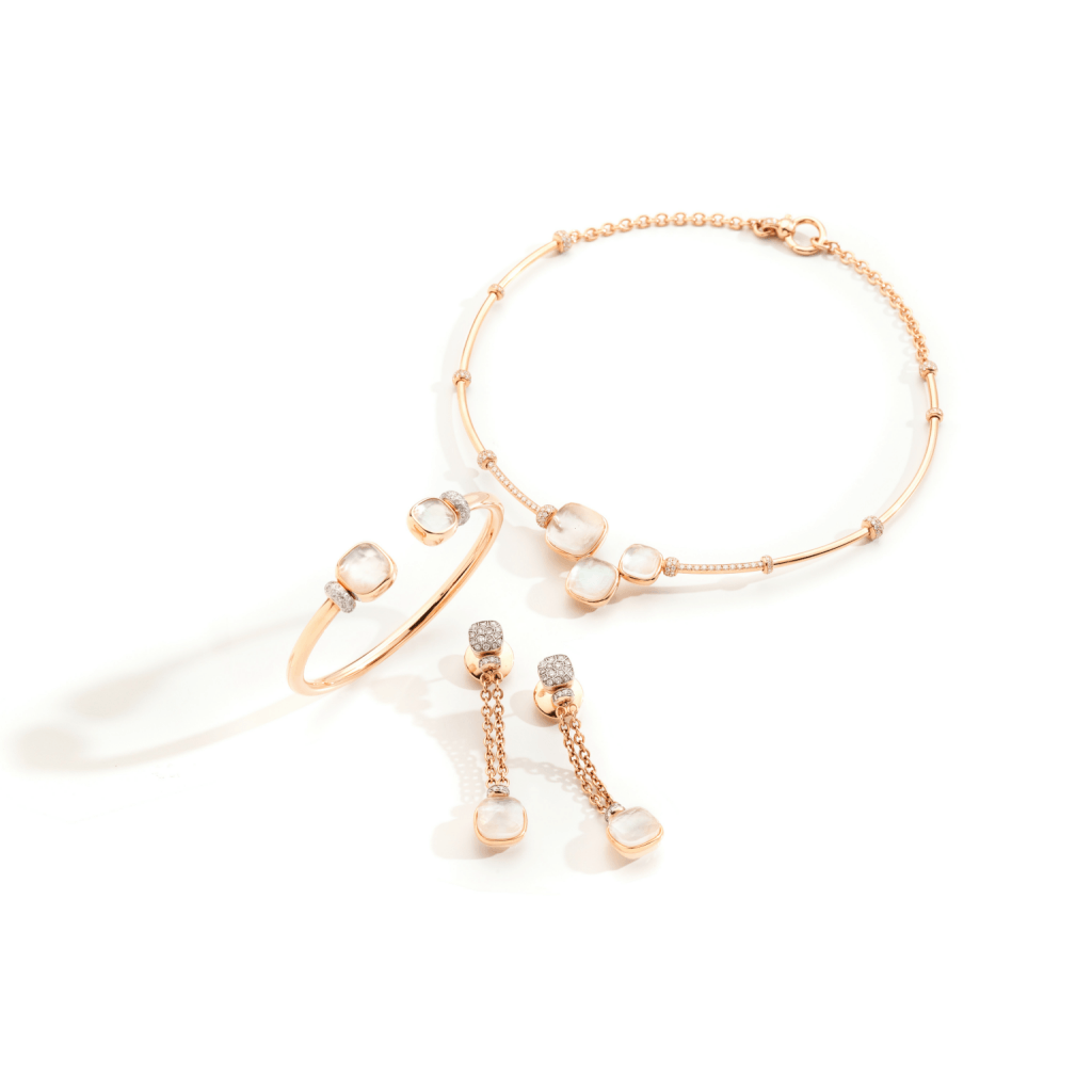 Pomellato Nudo collier roodgoud met diamant - PCC2040 O7WHR BTBMP - #3 Pomellato Nudo collier roodgoud met diamant - PCC2040 O7WHR BTBMP - #3