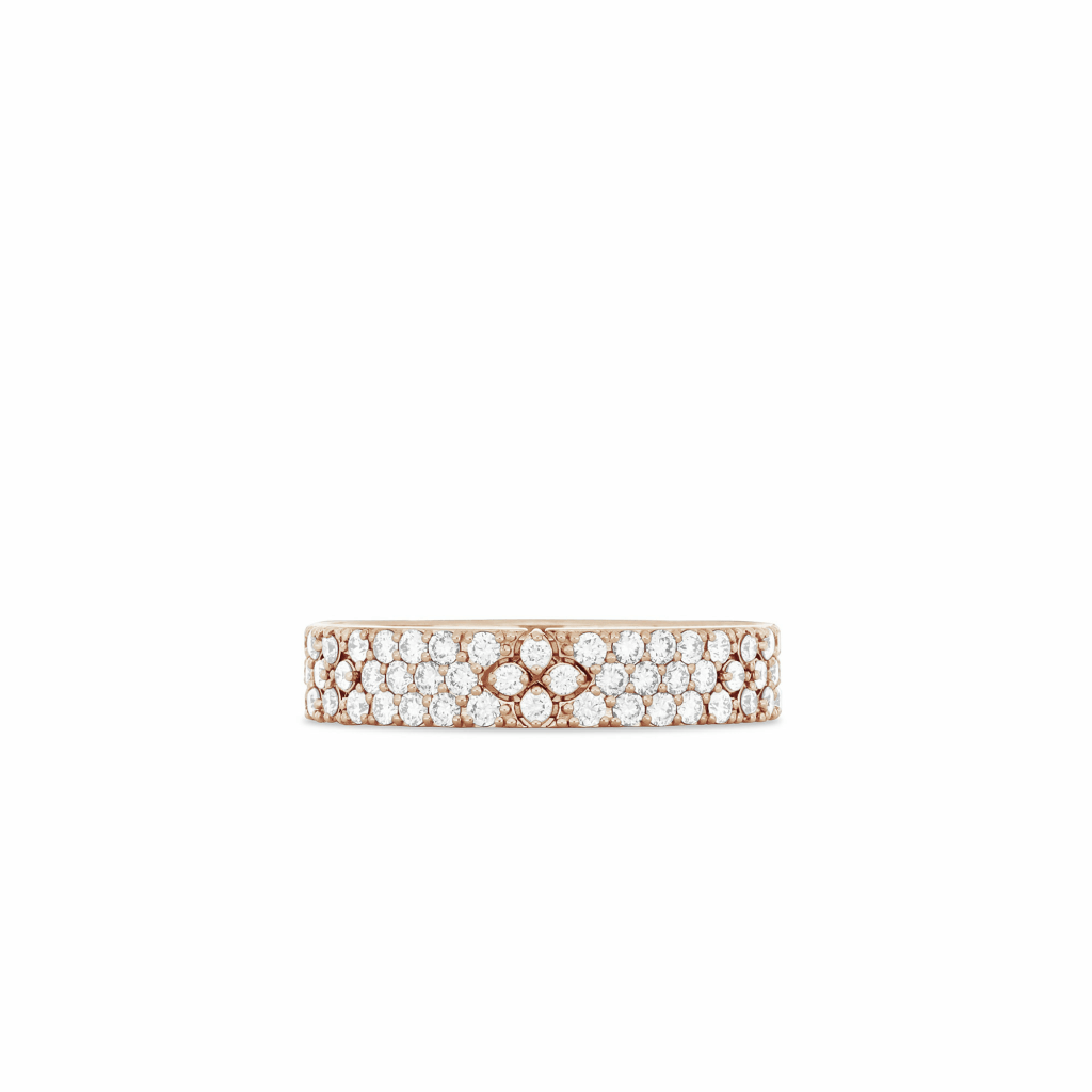 Roberto Coin Love In Verona ring roodgoud met diamant - ADR888RI2121 - #2 Roberto Coin Love In Verona ring roodgoud met diamant - ADR888RI2121 - #2