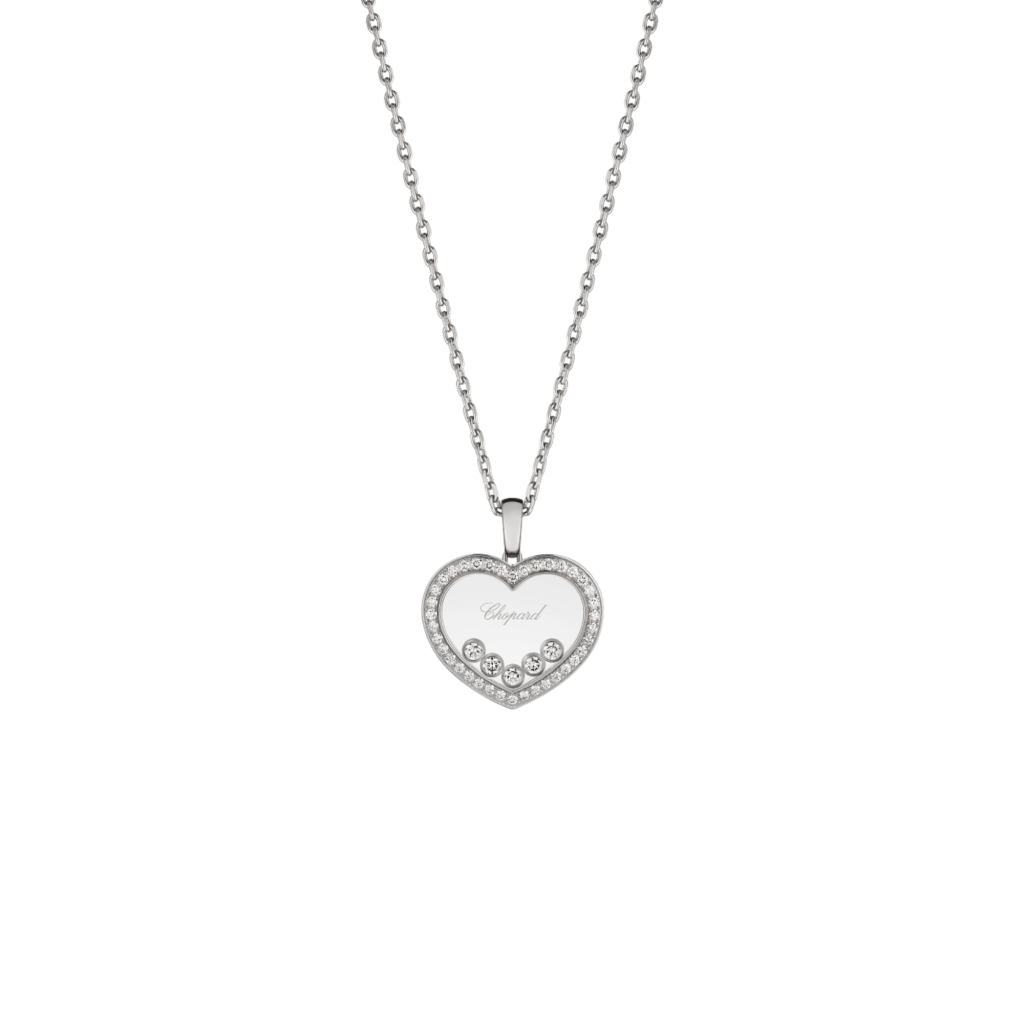 Chopard Happy Diamonds Icons Heart collier witgoud met diamant - 79A038-1201 - #1 Chopard Happy Diamonds Icons Heart collier witgoud met diamant - 79A038-1201 - #1