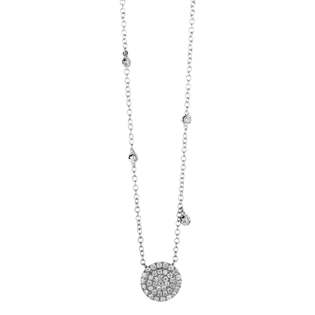 Schaap en Citroen Diamonds collier witgoud met diamant - #3 Schaap en Citroen Diamonds collier witgoud met diamant - #3