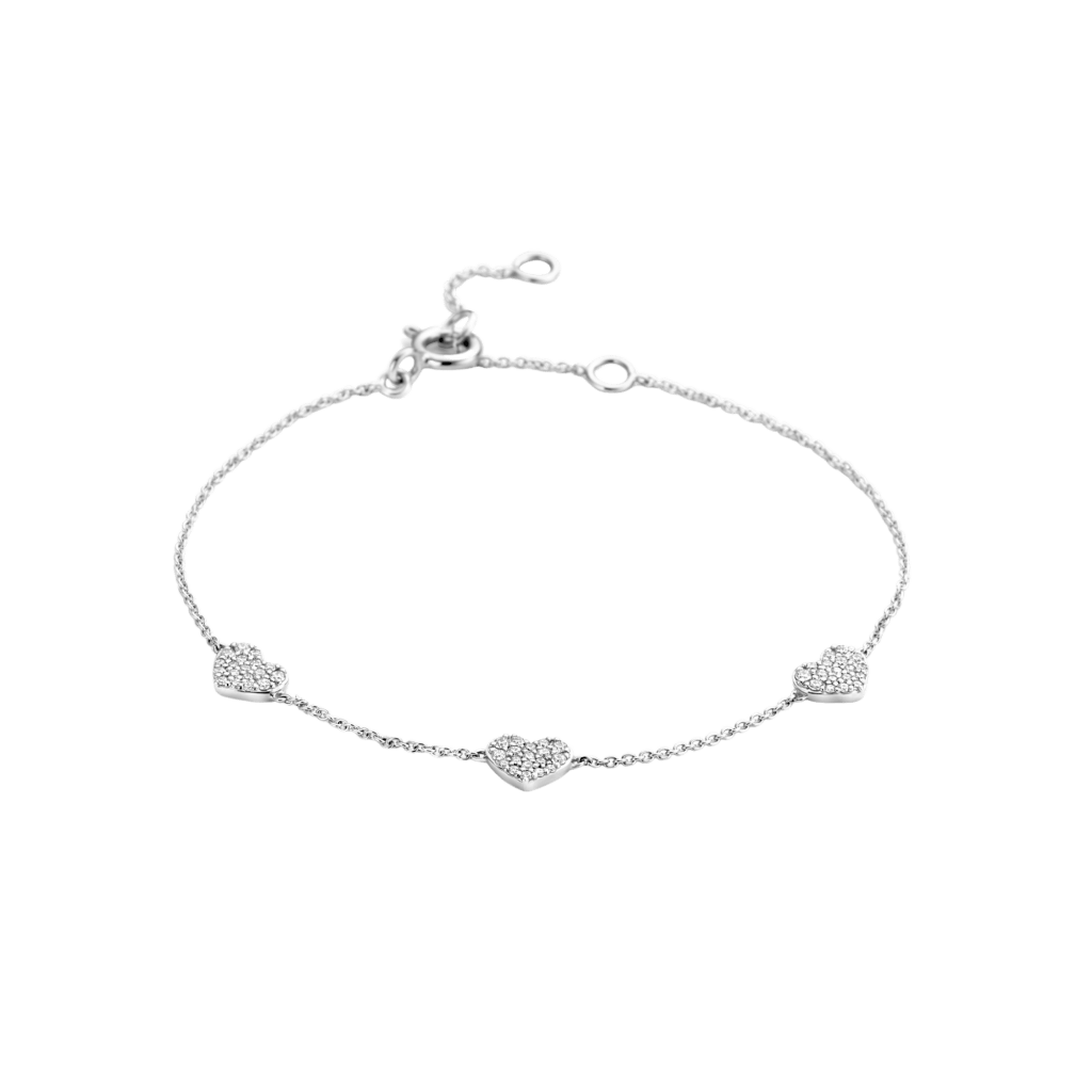 Schaap en Citroen Diamonds armband witgoud met diamant - #1