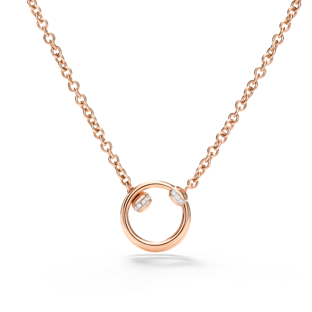 Pomellato Pomellato Together collier roodgoud met diamant - PCC4012 O7WHR DB000 - #3 Pomellato Pomellato Together collier roodgoud met diamant - PCC4012 O7WHR DB000 - #3