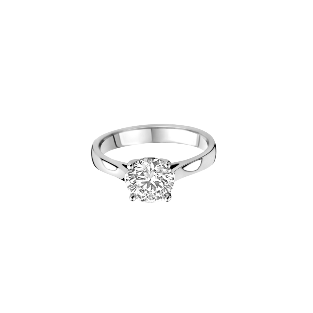 Royal Asscher Ingrid ring platina met diamant - R.239.RAB.P.4 GIA - #2 Royal Asscher Ingrid ring platina met diamant - R.239.RAB.P.4 GIA - #2