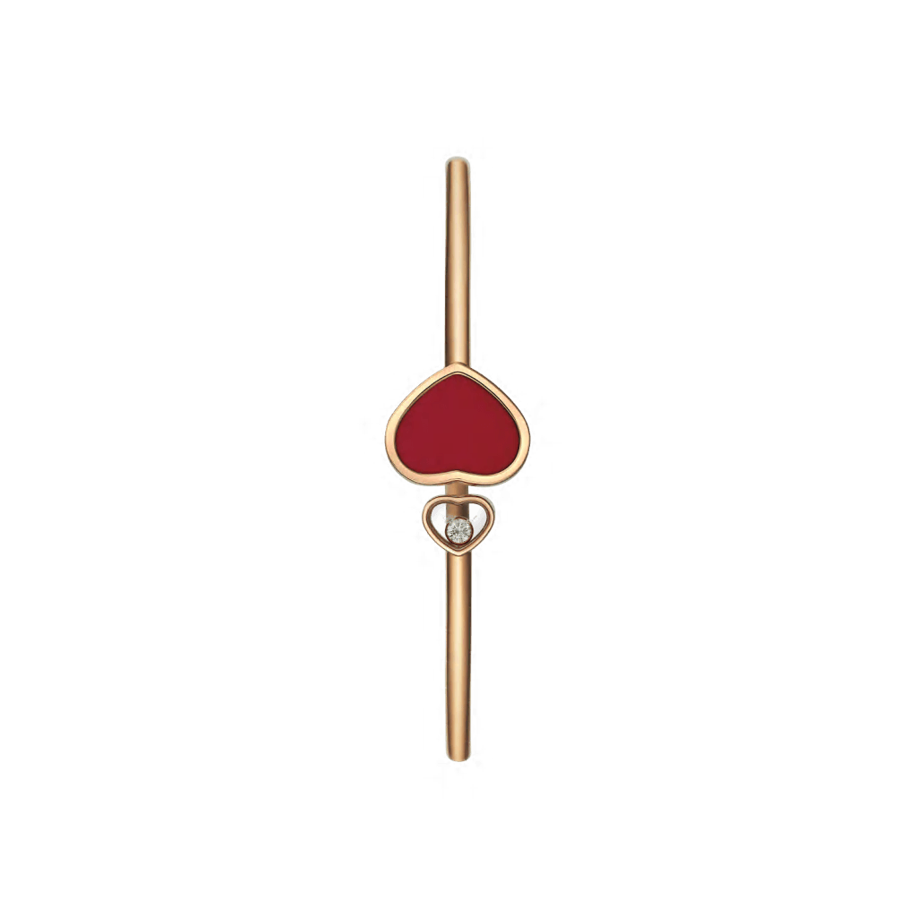 Chopard Happy Diamonds Happy Hearts armband roodgoud met diamant - 857482-5702 - #4 Chopard Happy Diamonds Happy Hearts armband roodgoud met diamant - 857482-5702 - #4