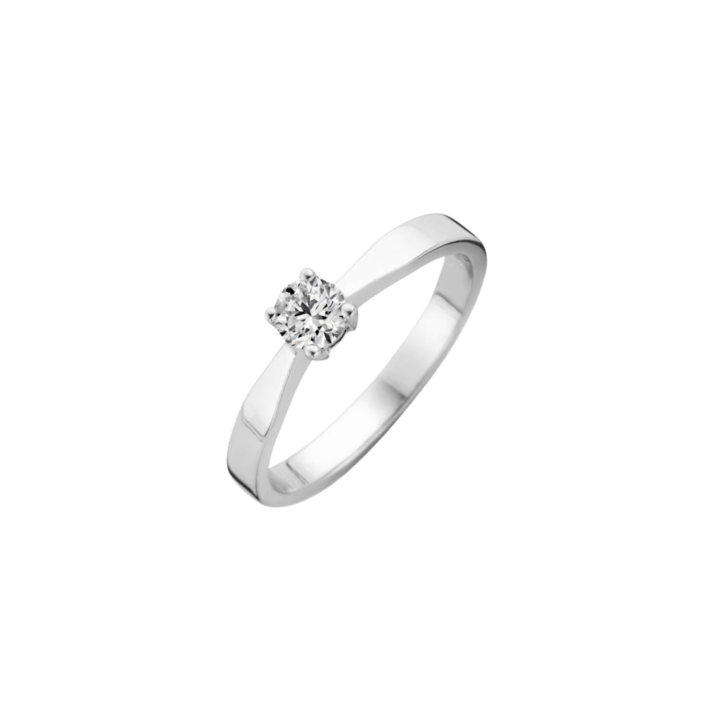 Schaap en Citroen Diamonds Sc 1888 ring platina met diamant - #1 Schaap en Citroen Diamonds Sc 1888 ring platina met diamant - #1