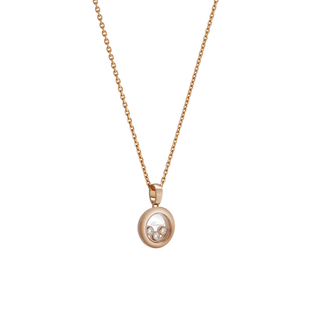 Chopard Happy Diamonds Icons Round collier roodgoud met diamant - 79A018-5001 - #5
