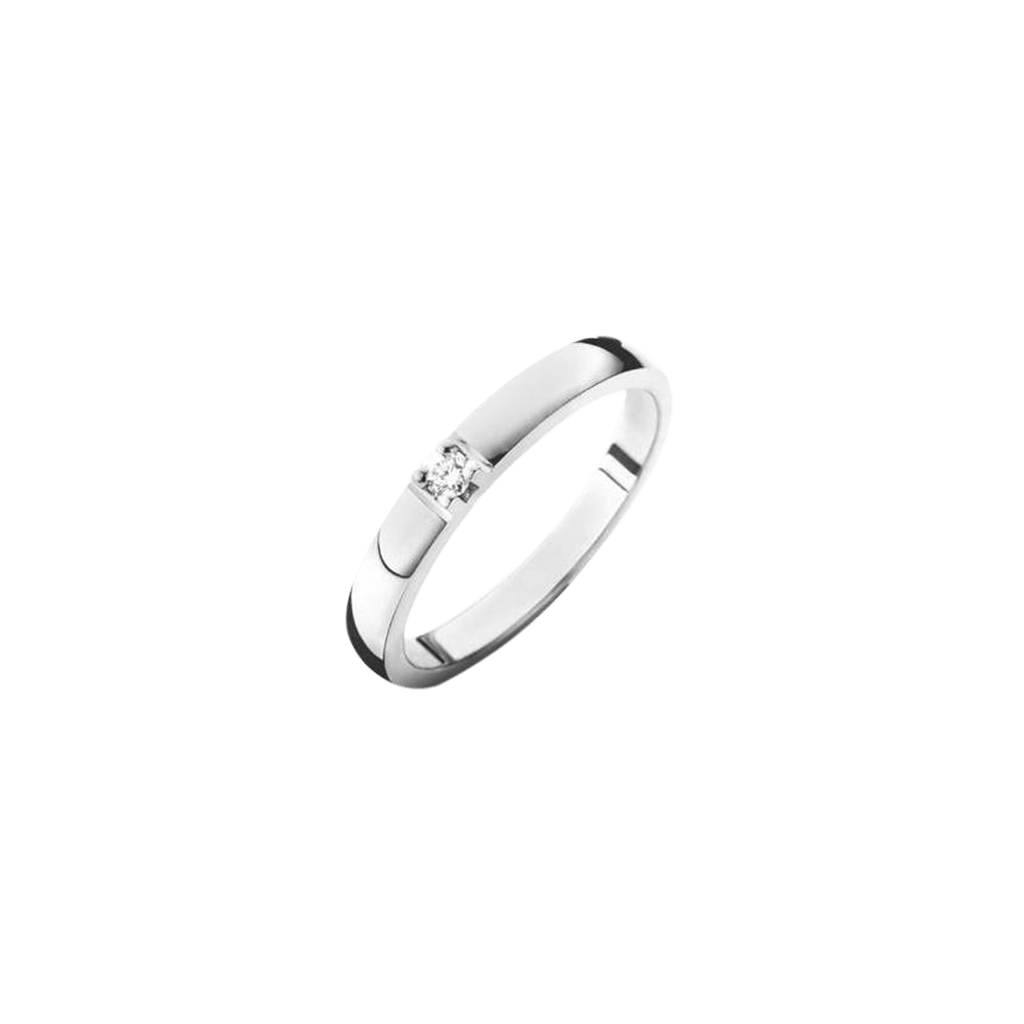 Schaap en Citroen Diamonds ring witgoud met diamant - #2 Schaap en Citroen Diamonds ring witgoud met diamant - #2