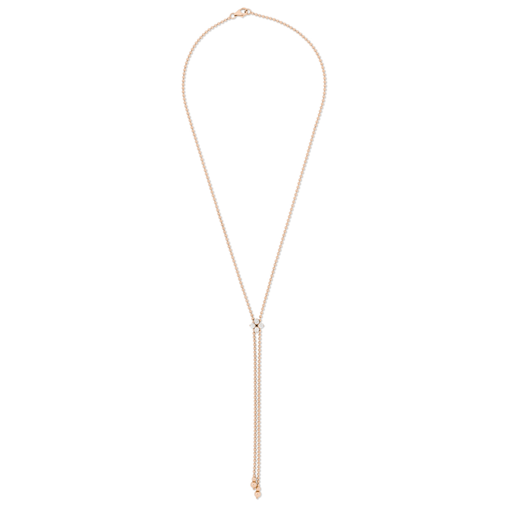 Roberto Coin Love In Verona collier roodgoud met diamant - ADR888CL2156 - #2 Roberto Coin Love In Verona collier roodgoud met diamant - ADR888CL2156 - #2