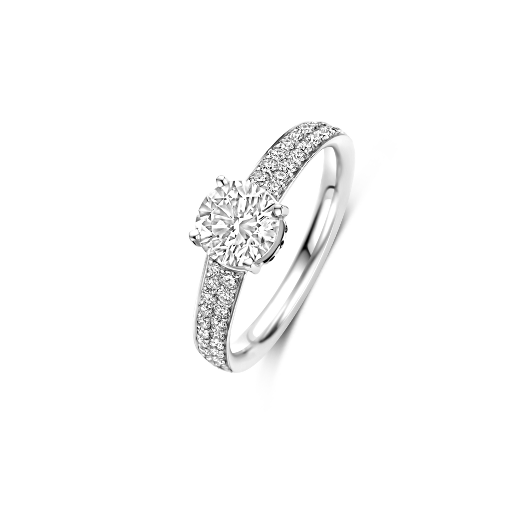 Schaap en Citroen Diamonds ring witgoud met diamant - #2 Schaap en Citroen Diamonds ring witgoud met diamant - #2