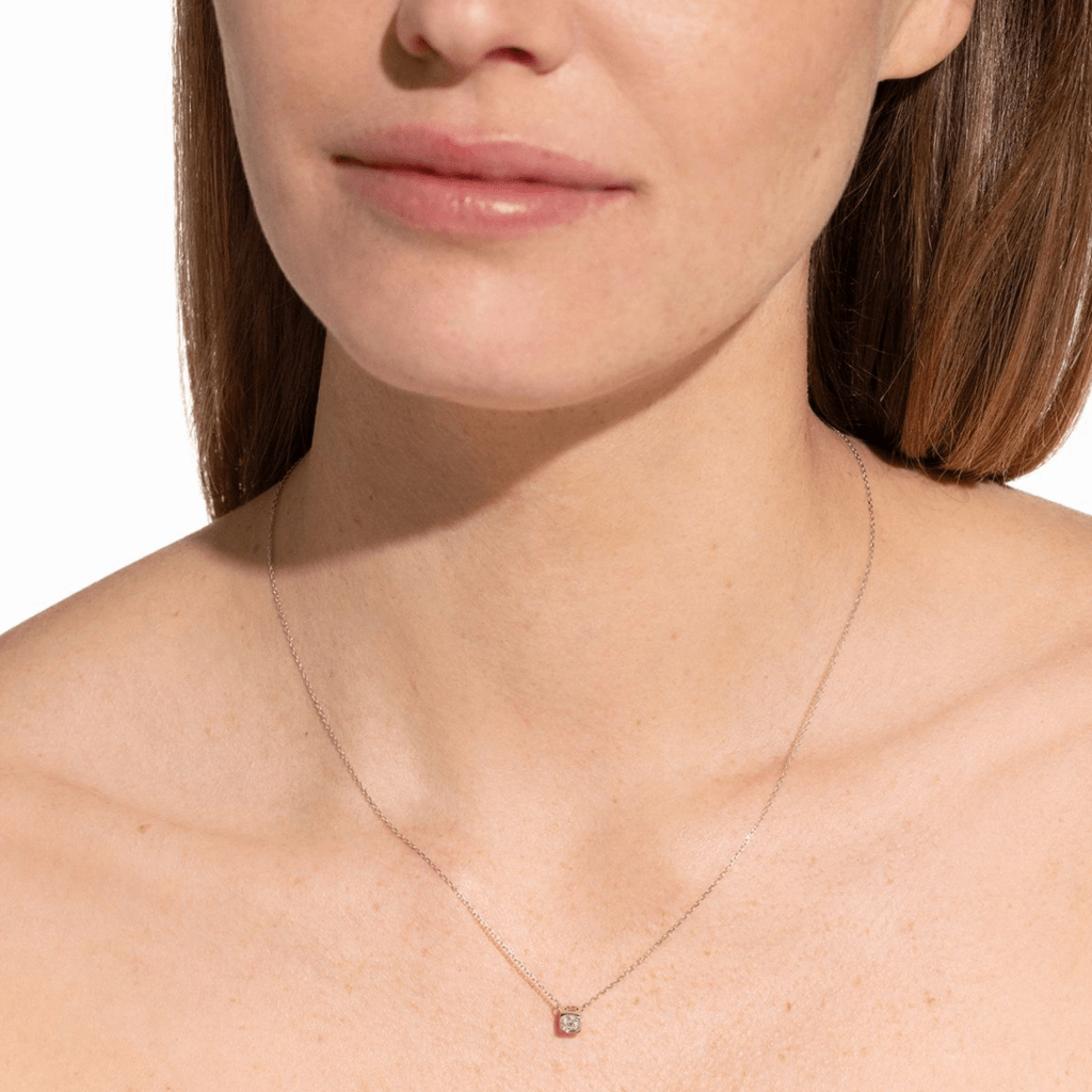 dinh van Le Cube Diamant collier witgoud - 608113 - #3 dinh van Le Cube Diamant collier witgoud - 608113 - #3