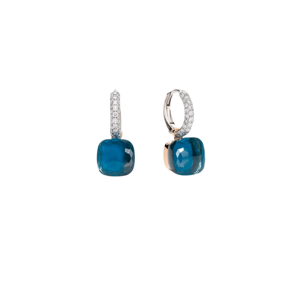 Pomellato Nudo Diamonds oorsieraad roodgoud met diamant - POB4010 O6WHR B0TTU - #1 Pomellato Nudo Diamonds oorsieraad roodgoud met diamant - POB4010 O6WHR B0TTU - #1