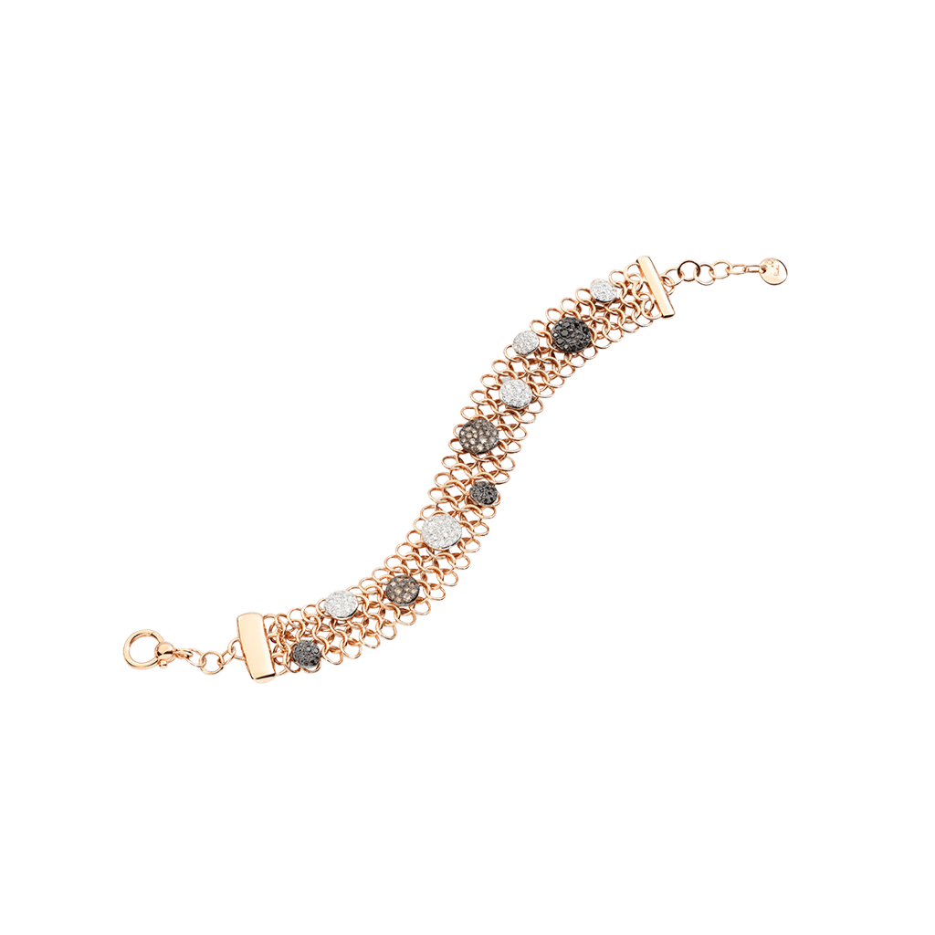 Pomellato Sabbia armband roodgoud met diamant - PBC3053 O7BWR DBX00 - #4 Pomellato Sabbia armband roodgoud met diamant - PBC3053 O7BWR DBX00 - #4