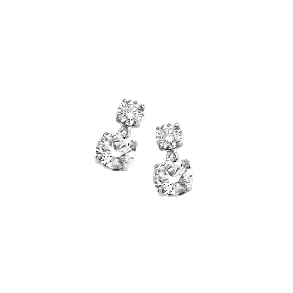 Schaap en Citroen Diamonds oorsieraad witgoud met diamant - #2 Schaap en Citroen Diamonds oorsieraad witgoud met diamant - #2