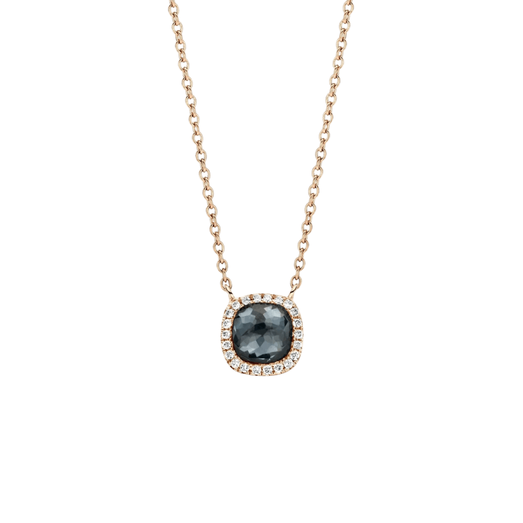 Tirisi Jewelry Milano Sweeties collier roodgoud met diamant - TP9152HMP - #1 Tirisi Jewelry Milano Sweeties collier roodgoud met diamant - TP9152HMP - #1