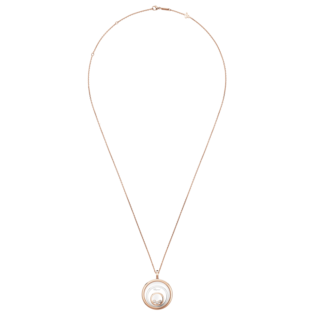 Chopard Happy Diamonds Happy Spirit collier roodgoud met diamant - 798232-9001 - #2 Chopard Happy Diamonds Happy Spirit collier roodgoud met diamant - 798232-9001 - #2