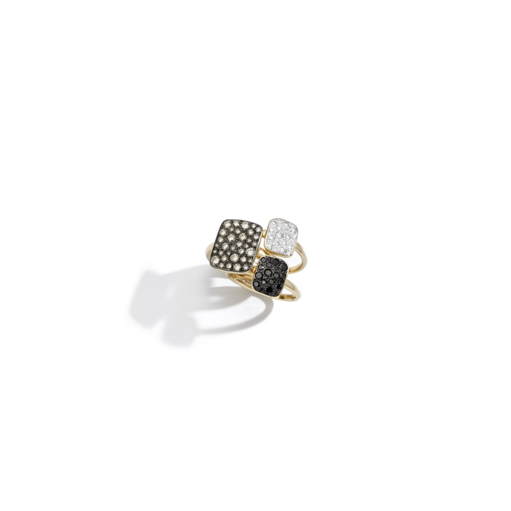 Pomellato Sabbia ring roodgoud met diamant - PAB9031 O7000 DBR00 - #3 Pomellato Sabbia ring roodgoud met diamant - PAB9031 O7000 DBR00 - #3