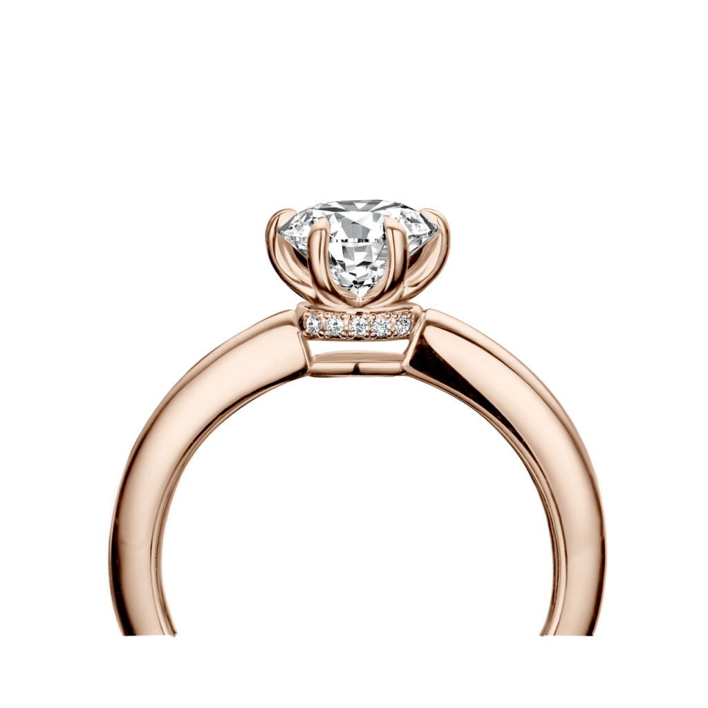 Schaap en Citroen Diamonds Sc 125 Collection ring roodgoud met diamant - #2 Schaap en Citroen Diamonds Sc 125 Collection ring roodgoud met diamant - #2
