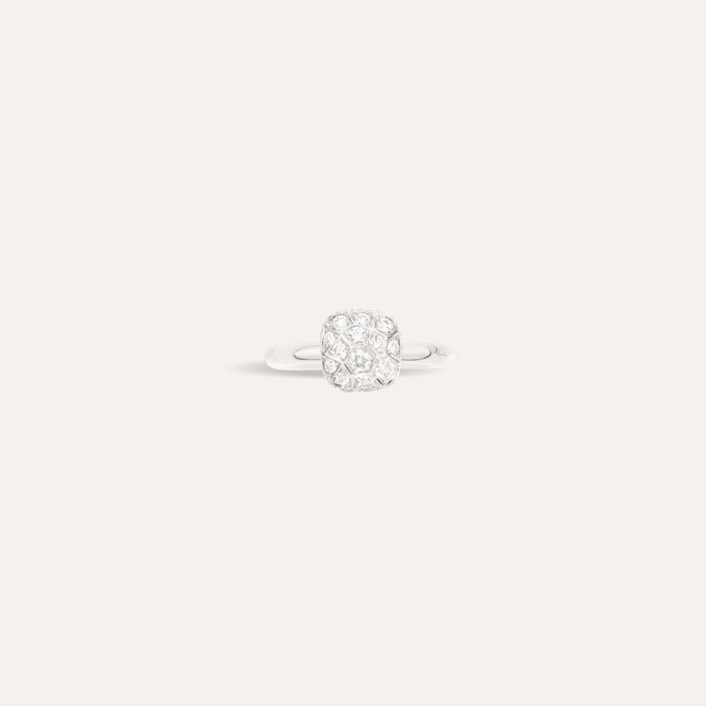 Pomellato Nudo Solitaire ring roodgoud met diamant - PAB5010 O6000 DB000 - #5 Pomellato Nudo Solitaire ring roodgoud met diamant - PAB5010 O6000 DB000 - #5