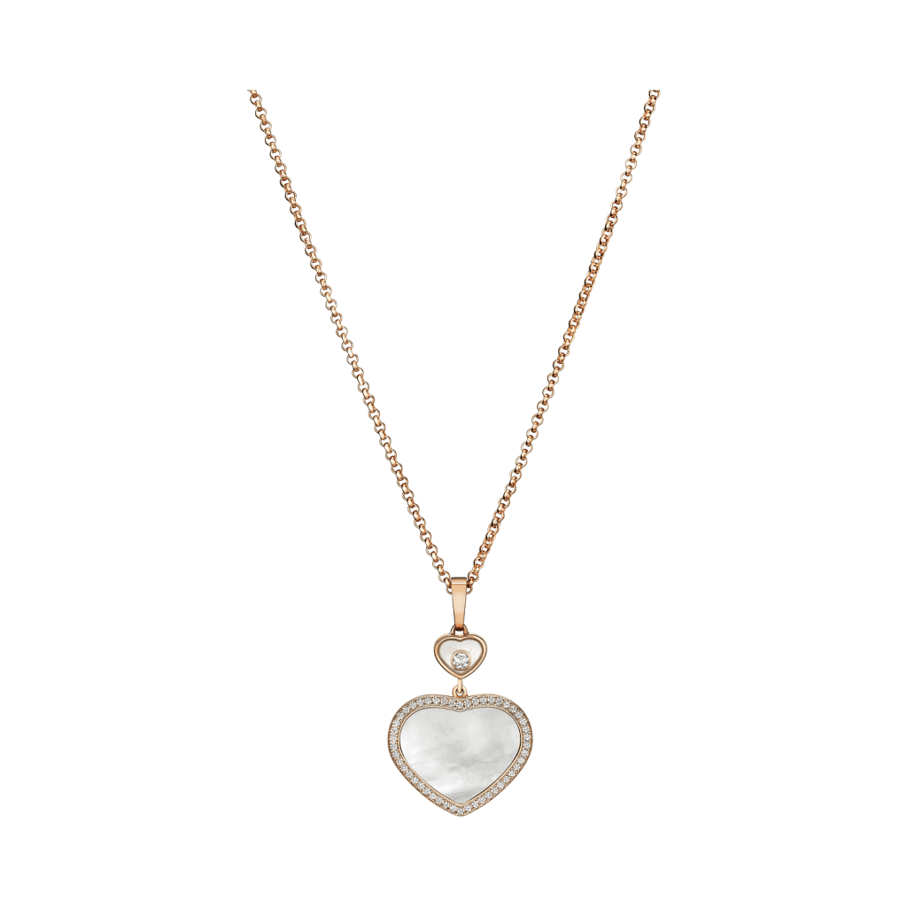Chopard Happy Diamonds Happy Hearts collier roodgoud met diamant - 79A074-5301 - #5 Chopard Happy Diamonds Happy Hearts collier roodgoud met diamant - 79A074-5301 - #5