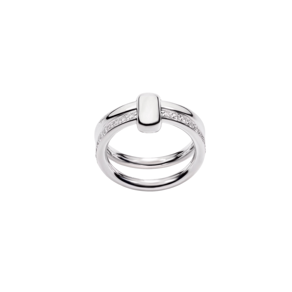 Pomellato Pomellato Together ring witgoud met diamant - PAC0100 O2WHR DB000 - #3 Pomellato Pomellato Together ring witgoud met diamant - PAC0100 O2WHR DB000 - #3