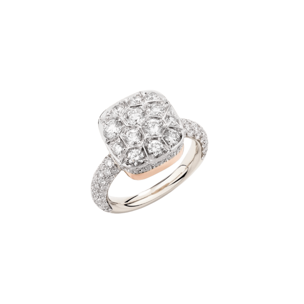 Pomellato Nudo Solitaire ring roodgoud met diamant - PAB7041 O6000 DB000 - #1 Pomellato Nudo Solitaire ring roodgoud met diamant - PAB7041 O6000 DB000 - #1