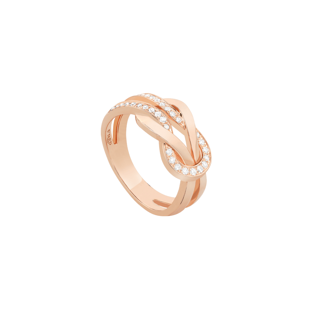 Fred Chance Infinie ring roodgoud met diamant - 4B0868-000 - #1 Fred Chance Infinie ring roodgoud met diamant - 4B0868-000 - #1