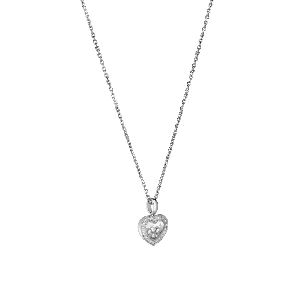 Chopard Happy Diamonds Icons Heart collier witgoud met diamant - 79A611-1201 - #3 Chopard Happy Diamonds Icons Heart collier witgoud met diamant - 79A611-1201 - #3