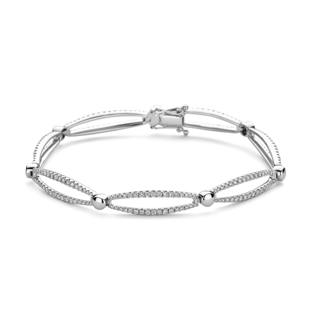 Schaap en Citroen Diamonds armband witgoud met diamant - #2 Schaap en Citroen Diamonds armband witgoud met diamant - #2