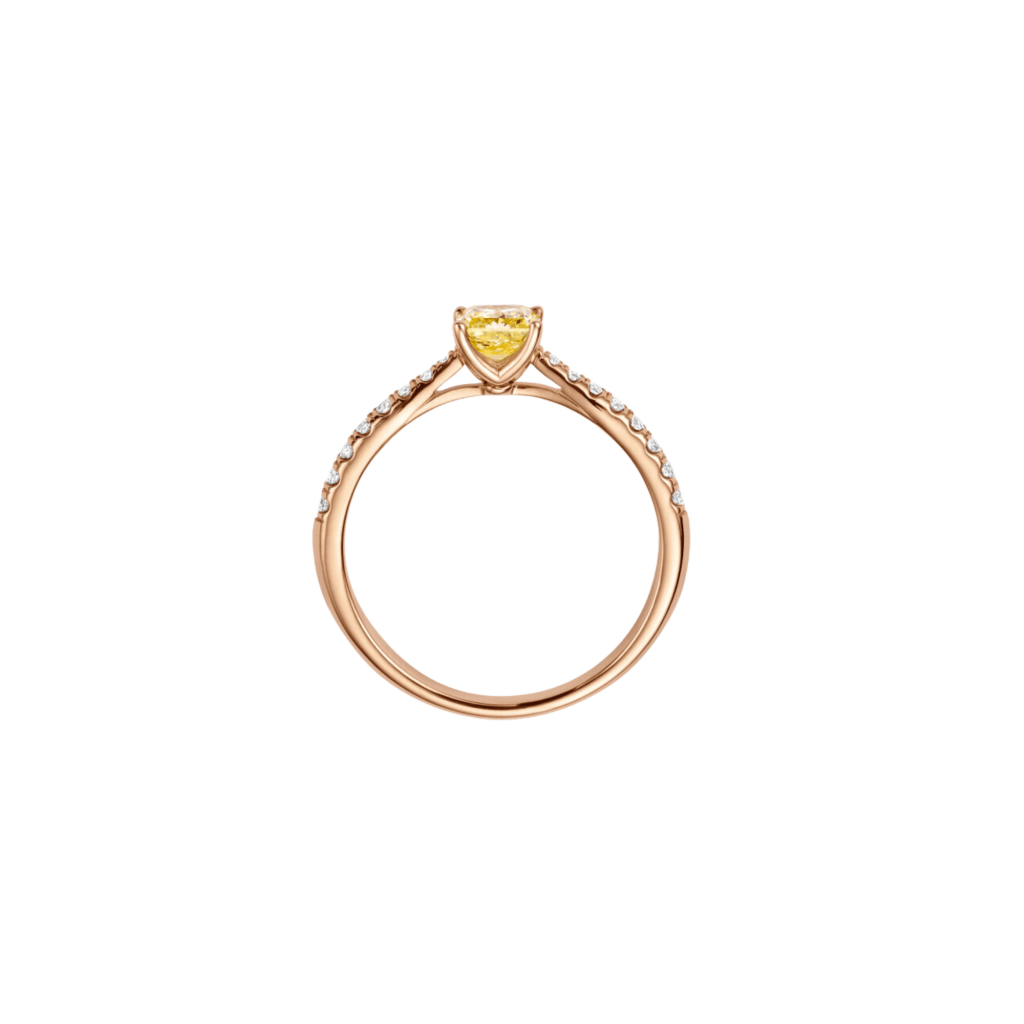 Schaap en Citroen Diamonds ring roodgoud met diamant - #3 Schaap en Citroen Diamonds ring roodgoud met diamant - #3