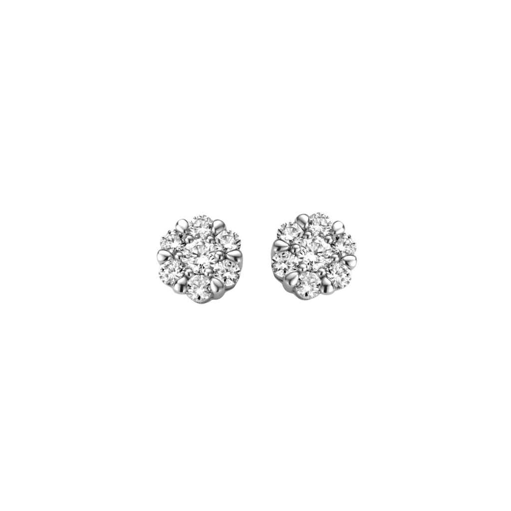 Schaap en Citroen Diamonds oorsieraad witgoud met diamant - #1 Schaap en Citroen Diamonds oorsieraad witgoud met diamant - #1