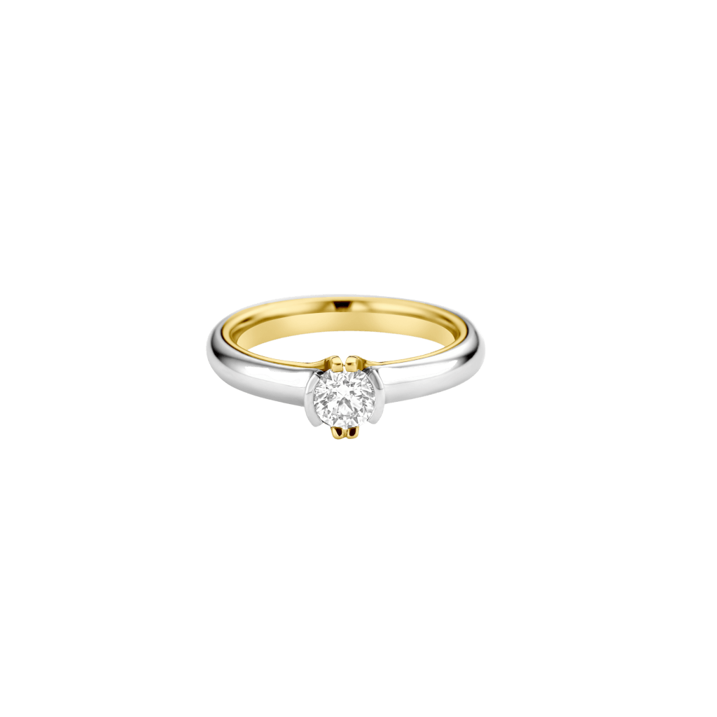 Schaap en Citroen Diamonds ring geelgoud met diamant - #2 Schaap en Citroen Diamonds ring geelgoud met diamant - #2