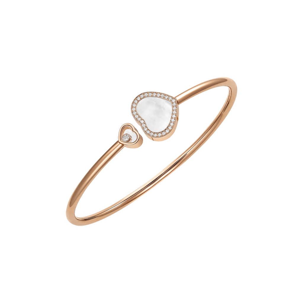 Chopard Happy Diamonds Happy Hearts armband roodgoud met diamant - 85A074-5303 - #2