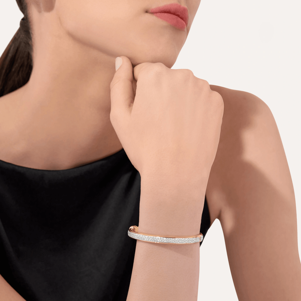 Pomellato Iconica armband roodgoud met diamant - PBC0101 O7WHR DB000 - #6 Pomellato Iconica armband roodgoud met diamant - PBC0101 O7WHR DB000 - #6