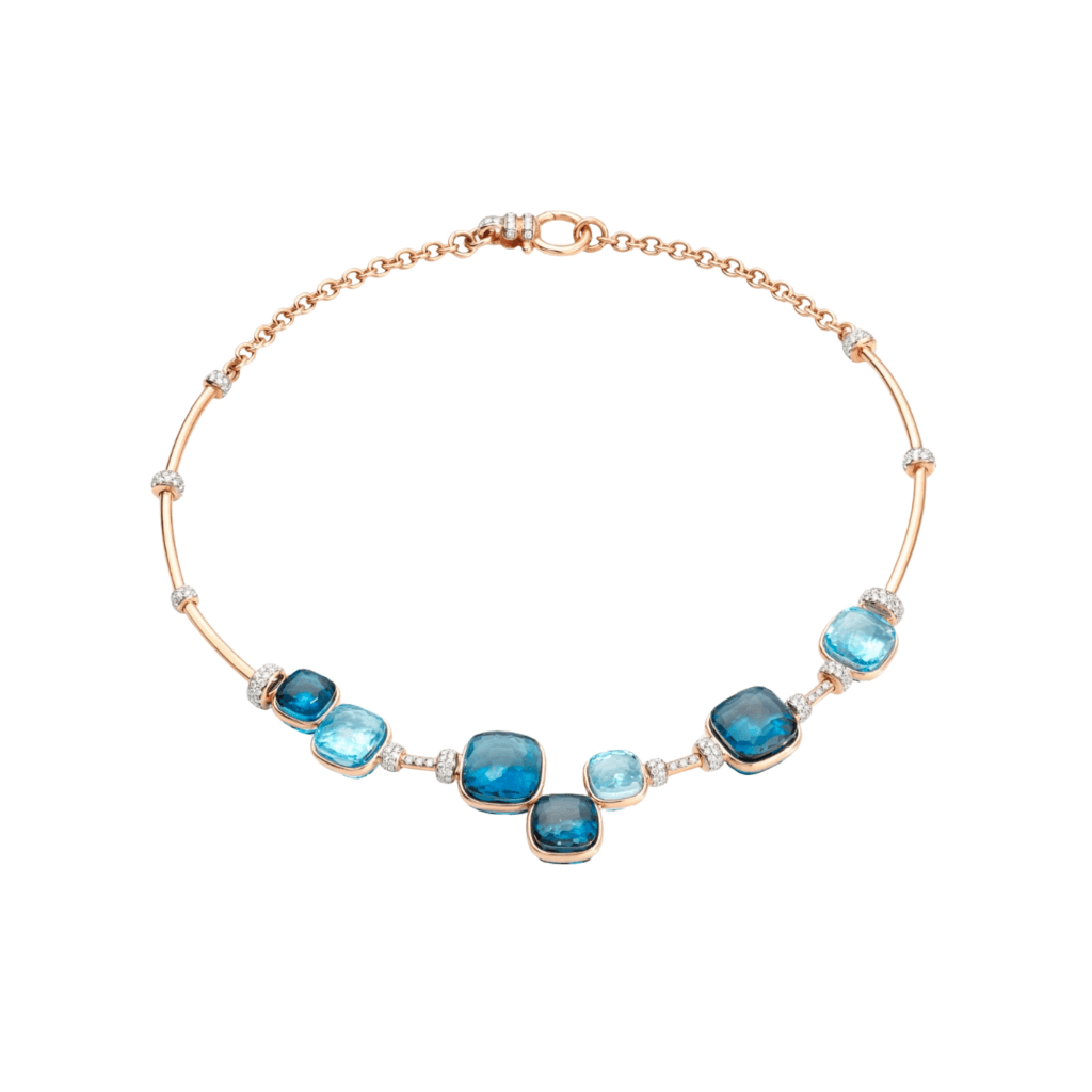 Pomellato Nudo collier roodgoud met diamant - PCC2041 O7WHR B0YTL - #1 Pomellato Nudo collier roodgoud met diamant - PCC2041 O7WHR B0YTL - #1