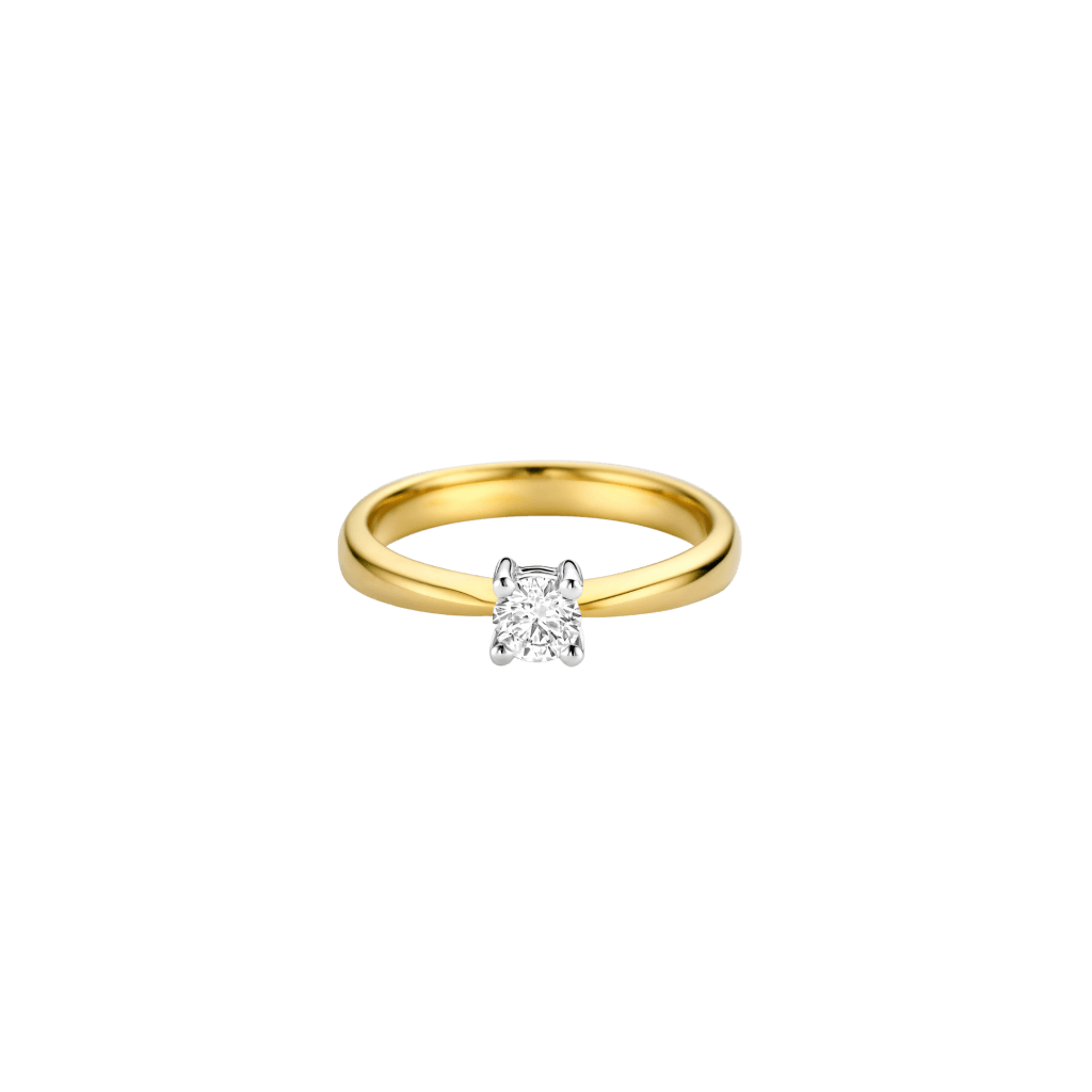 Schaap en Citroen Diamonds ring geelgoud met diamant - #3 Schaap en Citroen Diamonds ring geelgoud met diamant - #3
