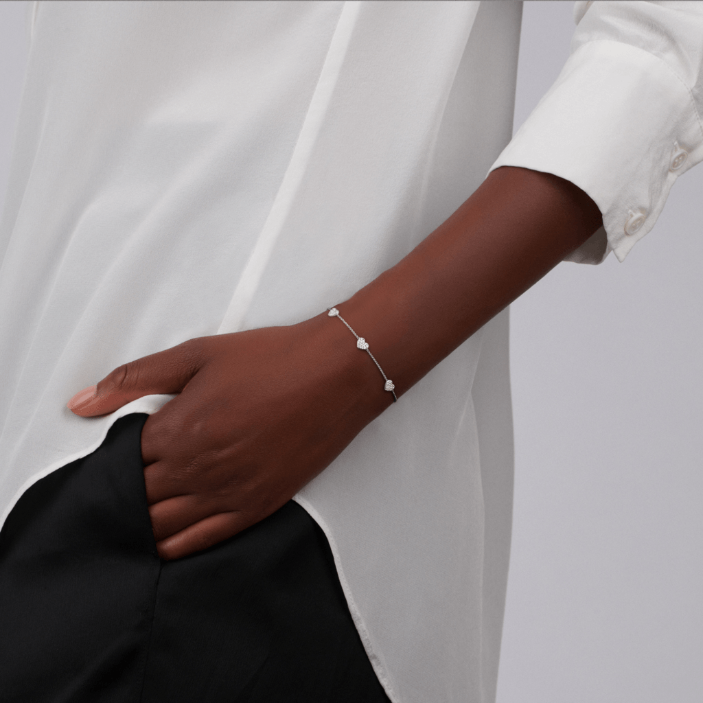 Schaap en Citroen Diamonds armband witgoud met diamant - #2