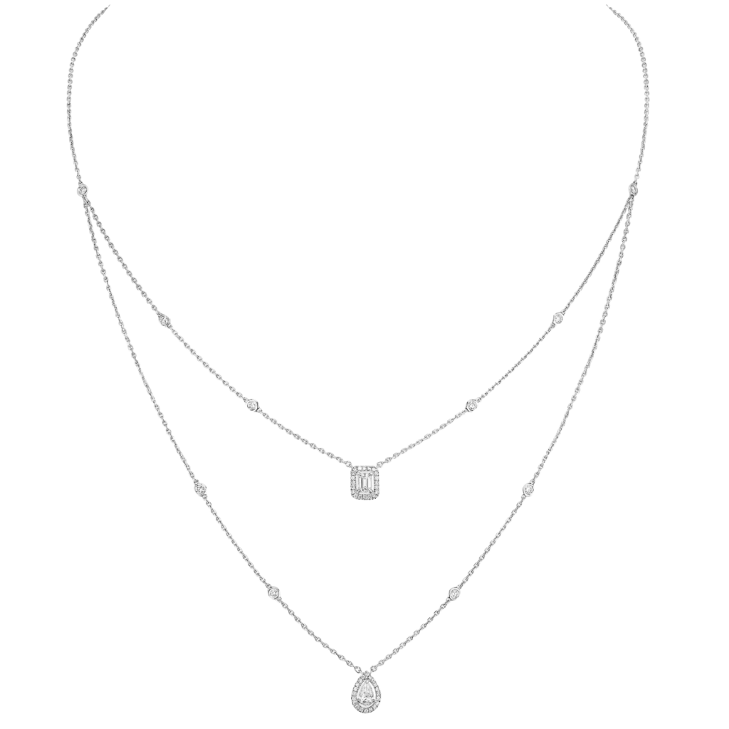 Messika My Twin collier witgoud met diamant - 6506-WG - #2 Messika My Twin collier witgoud met diamant - 6506-WG - #2