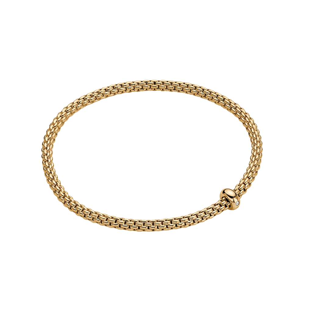 FOPE Prima armband geelgoud met diamant - 01M08BX_BB_G_XGX_00M - #1 FOPE Prima armband geelgoud met diamant - 01M08BX_BB_G_XGX_00M - #1