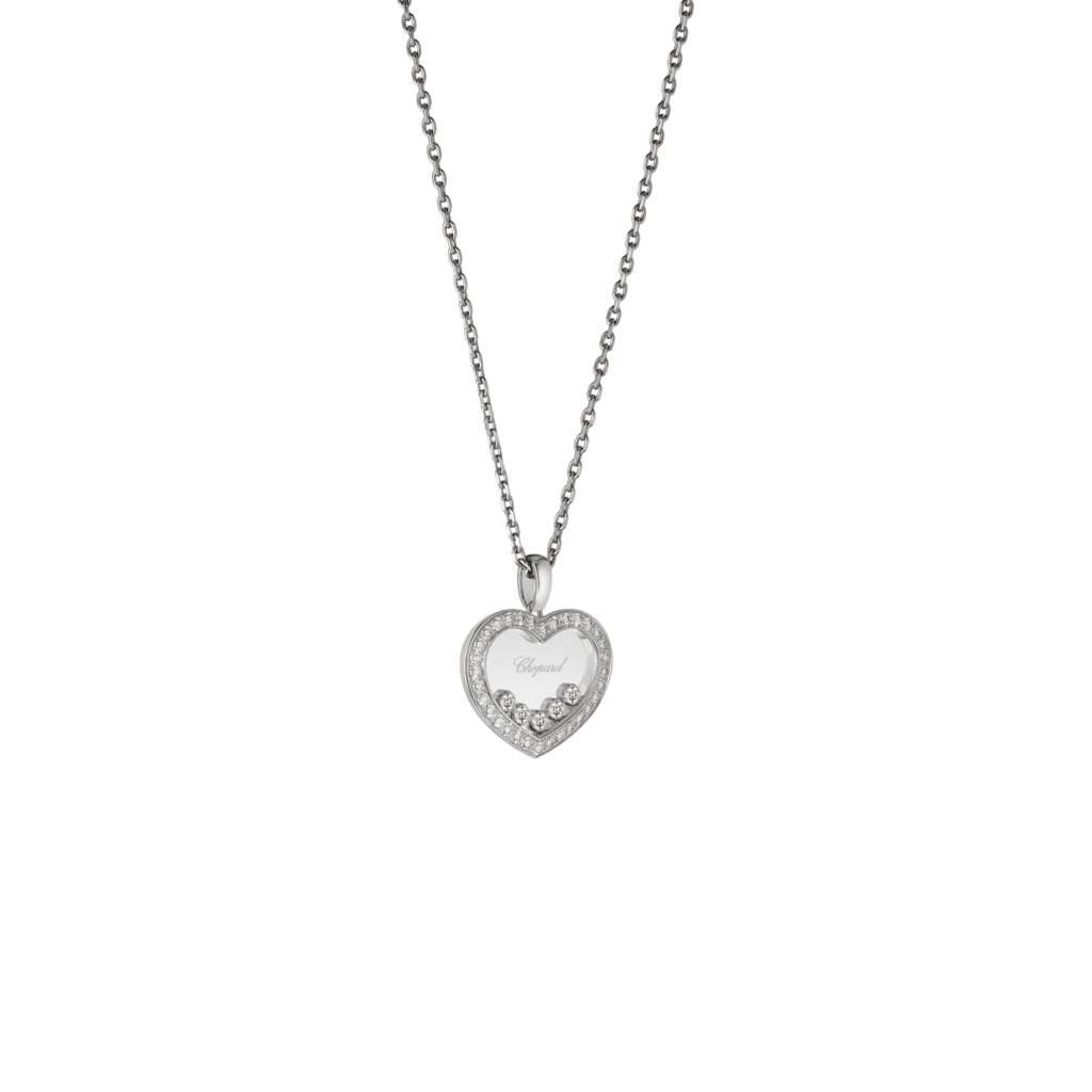 Chopard Happy Diamonds Icons Heart collier witgoud met diamant - 79A038-1201 - #4 Chopard Happy Diamonds Icons Heart collier witgoud met diamant - 79A038-1201 - #4