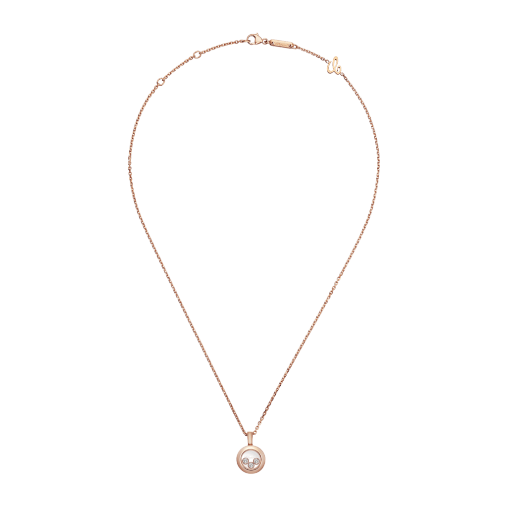 Chopard Happy Diamonds Icons Round collier roodgoud met diamant - 79A018-5001 - #4
