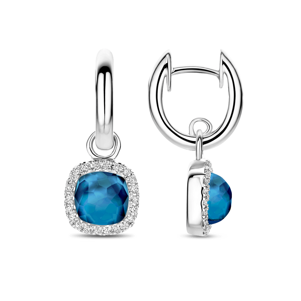 Tirisi Jewelry Milano Sweeties oorsieraad witgoud met diamant - TE9317LBTW - #2 Tirisi Jewelry Milano Sweeties oorsieraad witgoud met diamant - TE9317LBTW - #2